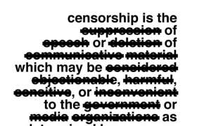 Censorship: It's Not What You Think