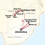 JFKU Student Travel Kruger, Victoria Falls & Botswana Safari for John F Kennedy University Students in Pleasant Hill, CA