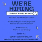 Carrington College-Westside Jobs Registered behavior Tech  Posted by Beyond Behavior Arizona  for Carrington College-Westside Students in Phoenix, AZ