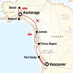 GWU Student Travel Vancouver & Alaska by Ferry & Rail for George Washington University Students in Washington, DC