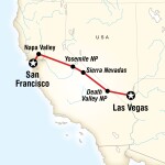 Student Travel Yosemite Park & Napa Valley – San Francisco to Vegas for College Students