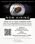 Texas State Jobs BOA Steakhouse Posted by Innovative Dining Group for Texas State University-San Marcos Students in San Marcos, TX