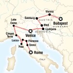 Denison Student Travel Rome to Budapest Explorer for Denison University Students in Granville, OH