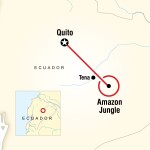 UP Student Travel Local Living Ecuador—Amazon Jungle for University of Portland Students in Portland, OR