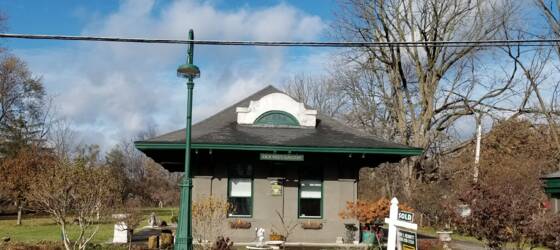 Geneseo Housing Historic Train Station Converted to 2 bedroom 1 bath for Geneseo Students in Geneseo, NY