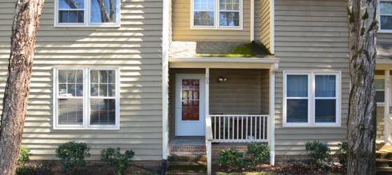 Wake Tech Housing 3 Level Town Home in the Desirable Woodcroft Community! for Wake Technical Community College Students in Raleigh, NC
