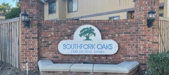 Santa Fe Housing Southfork Oaks 2BR Townhome Fall 2024 for Santa Fe College Students in Gainesville, FL
