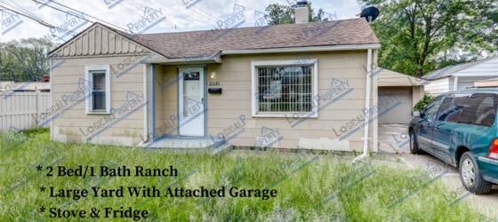 Lawrence Tech Housing 2/1 Ranch: Large Yard, Atchd Grg,Stv,Frdg for Lawrence Technological University Students in Southfield, MI